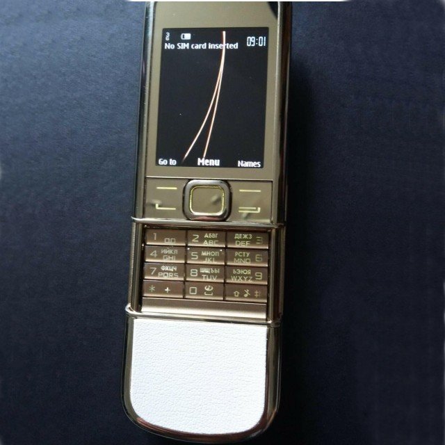For Nok 8800 Arte Gold 4G Memory Factory Unlocked Cheap Luxury Slider Original Classic Mobile Cell Phone By Post
